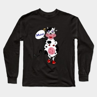 lady cow Long Sleeve T-Shirt